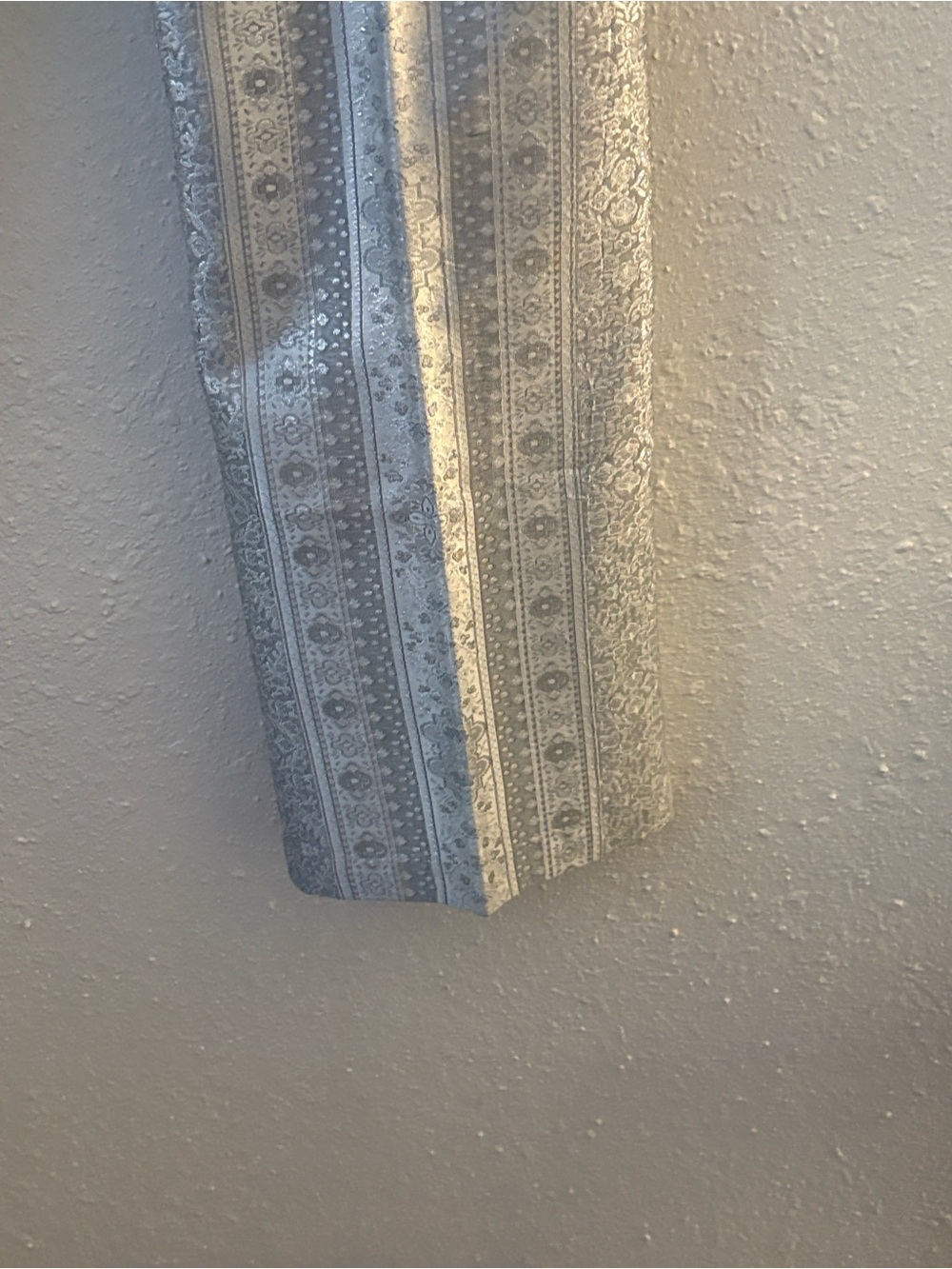 Meritage Metallic Silver Pants Boot Leg Foil Floral Snake Print Rocker 12 - Picture 6 of 7
